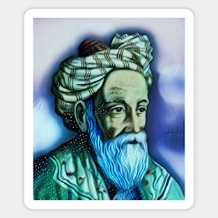 Omar Khayyam Portrait | Omar Khayyam Artwork 5 Magnet